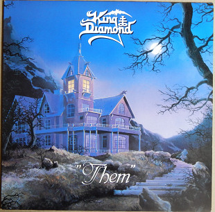 King Diamond – "Them" (Roadrunner Records – RR 9550 1, Holland) inner sleeve NM-/NM-