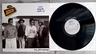 THE JACKSONS ( MICHAEL JACKSON BROTHERS ) 2300 JACKSON ST. ( EPIC EPC 463352 1 A1/B1 ) STICKER 1989