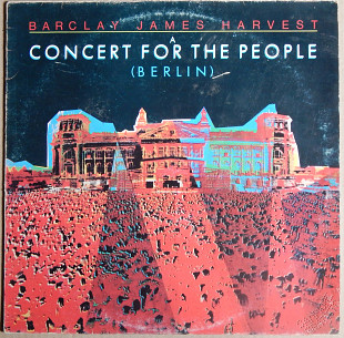 Barclay James Harvest – A Concert For The People (Berlin)(Polydor – 2383 638, Italy) inner sleeve VG