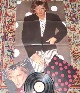 Rod Stewart – Foolish Behaviour 1980 (Canada) BIG POSTER VG+