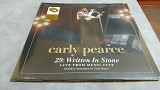 Carly Pearce - 29: Written In Stone, Live From Music City. новый фирменный двойной винил