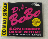 Maxi-Single D.J. BOBO 1993 Somebody Dance With Me (Germany)