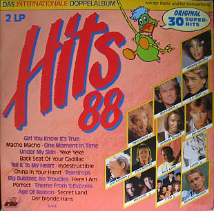 BLUE SYSTEM, BAD BOYS BLUE, C.C.CATCH 2LP «Hits '88 - Das Internationale Doppelalbum» ℗1988