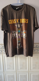Футболка "Guns N'Roses" (100% cotton, L, Turkey) б/у