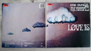 THE ANIMALS ( ERIC BURDON ) LOVE IS 2LP ( POLYDOR 823 005 / 6 - 1 ) G/F , REISSUE 1968 GERMANY