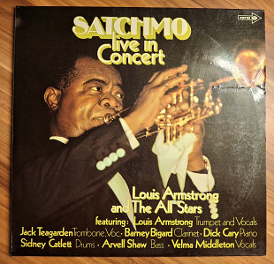 Louuis Armstrong And The All Stars - Satchmo Live In Concert 2 LP NM/-NM-EX+