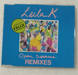 Maxi-Single LEILA K. 1993 Open Sesame (Remixes) Germany
