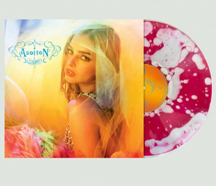 Addison Rae ‎– Addison (Clear w/ Pink Sparkle Liquid Fill Vinyl) платівка