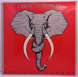 Jon Lord – Before I Forget LP 12" Germany