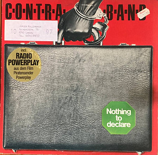 Contraband –«Nothing To Declare»