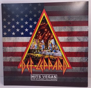 Def Leppard – Hits Vegas (Live At Planet Hollywood) 3LP 12" (Прайс 47964)