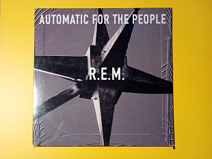R.E.M. – Automatic For The People (US, Reissue, 1999) VG+/VG+, Insert-mint.