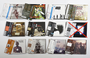 LINKIN PARK JAPAN CD Hybrid Theory Reanimation A Thousand Suns Living Things LPU 9 Японія
