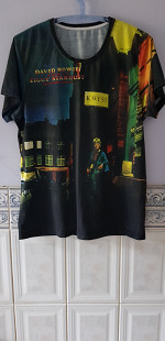 Футболка "Bowie" (50% cotton/50% polyester, L)