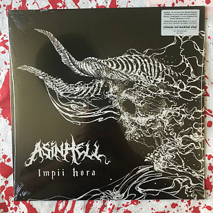 Asinhell ‎- Impii Hora - LP (Crimson Red Marbled)