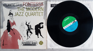 THE MODERN JAZZ QUARTET FONTESSA ( GREEN / BLUE ATLANTIC 1231 ) 1956 US