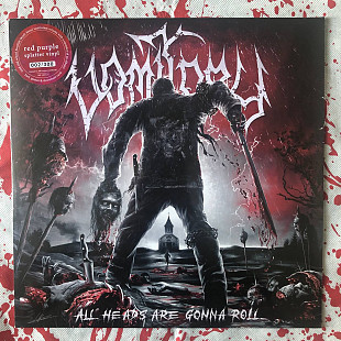 Vomitory - All Heads Are Gonna Roll - LP (Red purple splatter)