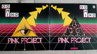 PINK PROJECT ( ITALO - DISCO ) DOMINO 2 LP ( BABY BR 74200 ) DIE CUT COVER , G/F 1982 ITALIA
