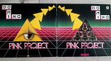 PINK PROJECT ( ITALO - DISCO ) DOMINO 2 LP ( BABY BR 74200 ) DIE CUT COVER , G/F 1982 ITALIA