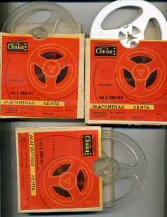 Катушки пустые (без магнитной ленты) №10 диаметр 10 см.