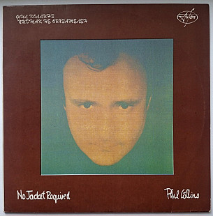 Phil Collins EX Genesis - No Jacket Required - 1985. (LP). 12. Vinyl. Пластинка.