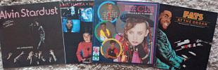 Пластинки Culture Club , Alvin Stardust и тд. одним лотом- 4шт