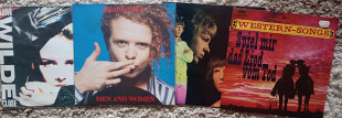 Пластинки Кim Wild, Simply Red и тд. -одним лотом 4 шт.