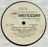 Группа ТЕЛЕВИЗОР - Шествие рыб С90 26849_50 USSR 1985