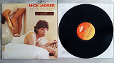 MICK JAGGER ( THE ROLLING STONES ) SHE'S THE BOSS ( CBS 86310 A1/B1 ) STICKER 1985 HOLL