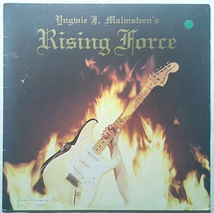 Yngwie Malmsteen 84 Rising Force Holland Vinyl Nm-