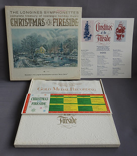 The Longines Symphonette The Holiday Choraliers Christmas At The Fireside 1964 4 пластинки USA