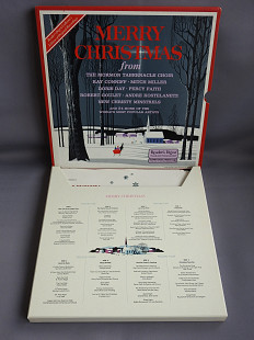 Various ‎Merry Christmas LP 1969 4 пластинки USA сборник рождественских композиций
