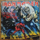 Iron Maiden The Number of the Beast UK first press lp vinyl