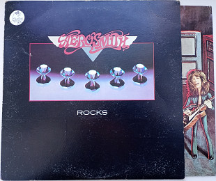 AEROSMITH "Rocks" LP EX-/VG