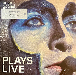 Peter Gabriel – Plays Live, 2LP