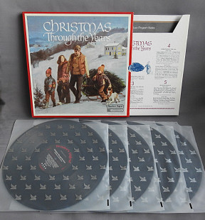 Various Christmas Through The Years LP 1987 5 пластинок Canada сборник рождественских композиций