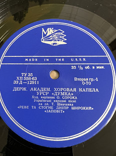 ДУМКА, державна академічна капела
