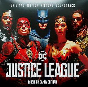 Вінілова платівка Danny Elfman – Justice League (Orange Red Marbled Vinyl) 2LP (8719262018945)