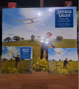 James Blunt - "Who We Used To Be" - LP+Deluxe CD+Signed Art Card