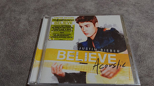 Justin bieber - believe. Acoustic. новый фирменный cd
