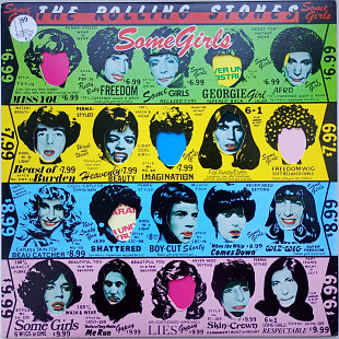 THE ROLLING STONES Some Girls LP EX-/EX