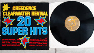 CREEDENCE CLEARWATER REVIVAL 20 SUPER HITS ( FANTASY / BELLAPHONE BS 45004 A2/B2 ) 1978 GERMANY