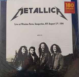 Вінілова платівка Metallica - Live At Winston Farm Saugerties Ny August 13 1994 (Orange Vinyl) 2LP (