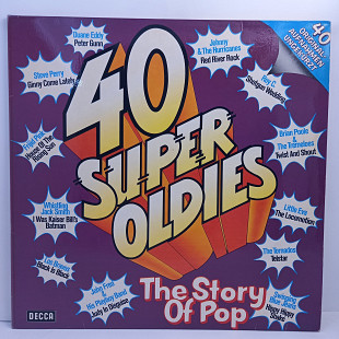 Various – 40 Super Oldies - The Story Of Pop 2LP 12" (Прайс 48075)
