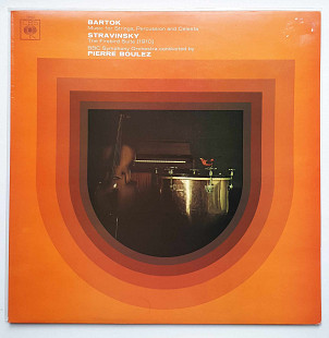 BARTOK - STRAVINSKY, The BBC Sym. Pierre Boulez – Music For Strings... / The Firebird Suite ‘1968 CB