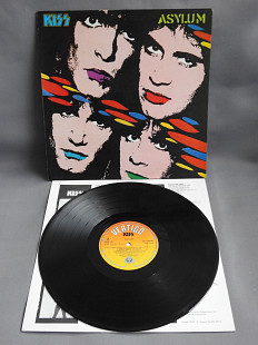 Kiss Asylum LP оригинал UK 1985 Британия пластинка 1st press EX+