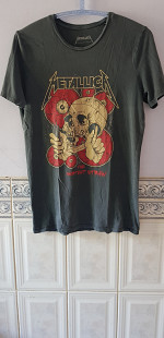Футболка "Metallica" (100% cotton, M) б/у