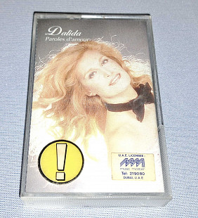 Фирменная Кассета Dalida - Paroles D'Amour