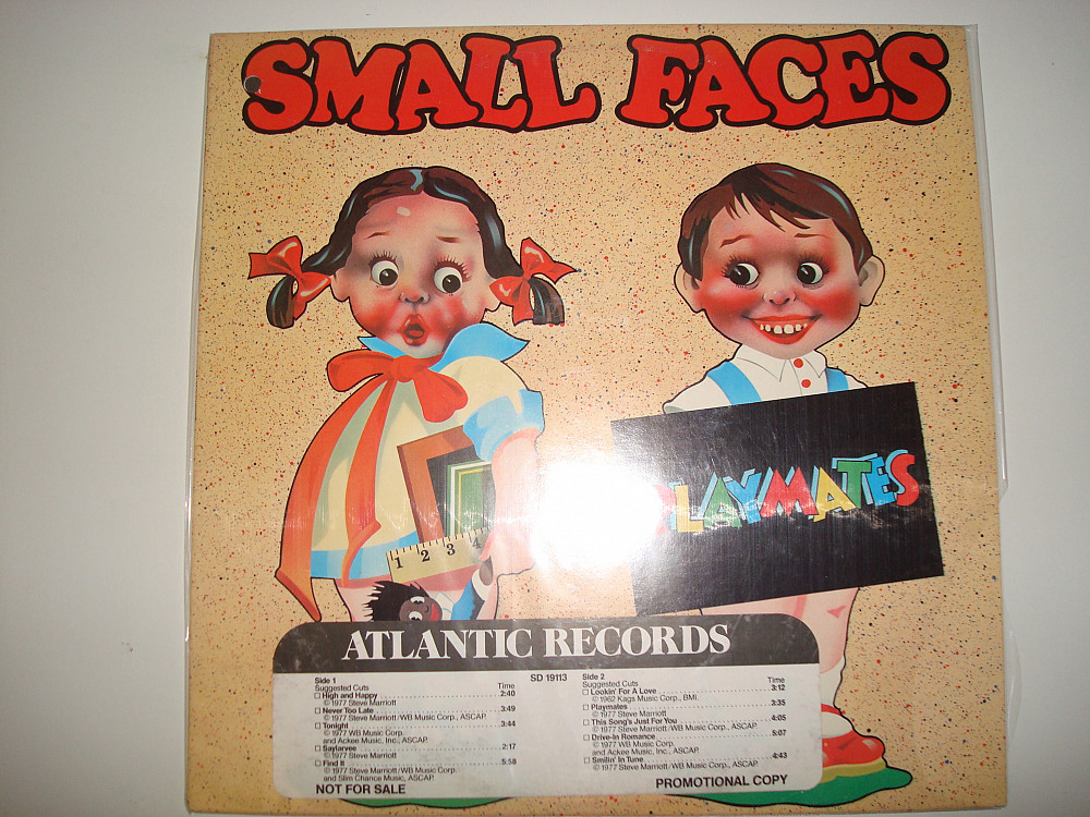 SMALL FACESPlaymates 1977 USA Promo Pop Rock, Classic Rock Виниловые