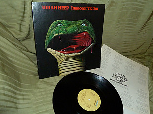 Uriah Heep Innocent Victim 1977 bronze Germany 25 543 XOT NM / NM